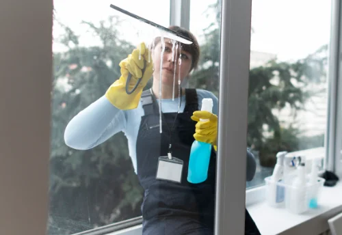 Nettoyage de vitres intérieures et extérieures à Muille-Villette